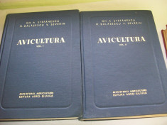 AVICULTURA GH.A.STEFANESCU M.BALASESCU V.SEVERIN VOL,1,2 foto