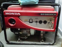 GENERATOR CURENT ELECTRIC HONDA EP3800CX NOU NEFOLOSIT foto