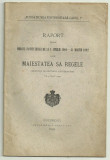 FUNDATIUNEA UNIVERSITARA CAROL I : Raport despre mersul institutiei pe 1901-1902 catre Maiestatea Sa Regele