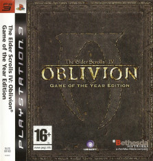 JOC PS3 THE ELDER SCROLLS IV OBLIVION GAME OF THE YEAR EDITION ORIGINAL / STOC REAL / by DARK WADDER foto