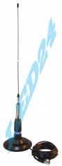 Antena CB PNI ML160 lungime 145 cm si magnet 145 mm inclus foto