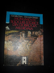 Monumente Si Locuri Istorice Din Dobrogea Medievala - Corneliu Popa Gh. Daragiu (+harta) foto