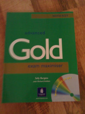 Exam maximiser ( advanced, Gold) - Sally Burges, editura Longman foto