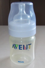 Biberon cu supapa anti-colici, 125ml, Philips AVENT, fara BPA foto