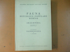 Fauna R. P. R. Volumul V Fascicula 1 Bucuresti 1955 foto