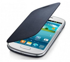 Husa Eleganta Toc Flip Cover Samsung I8190 Galaxy S III mini + Folie foto