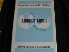 MICA ENCICLOPEDIE- LIMBIILE LUMII- MARIUS SALA- foto