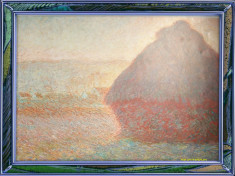 Tablou fotografie/Claude Monet (1840-1926) &amp;quot;Hostak&amp;quot; foto