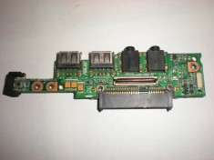 ASUS EEE PC 1001HA 1005HA POWER BUTTON / USB / SATA / AUDIO BOARD foto