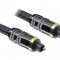 Cablu optic ecranat Toslink T-T 5M, Delock 82902