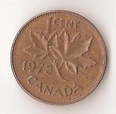 Moneda 1 cent 1973 - Canada foto