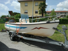 Vind barca Gabbiannella 520 cu motor 25cp in doi timpi foto