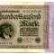 GERMANIA 100 000 100000 MARK 1 FEBRUARIE 1923 STARE FOARTE BUNA