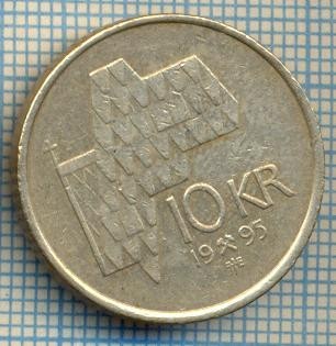 1788 MONEDA - NORVEGIA - 10 KRONER - anul 1995 -starea care se vede foto