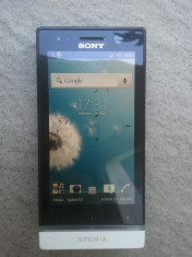 Sony Xperia U (Set complet, hands free, cablu de date) foto