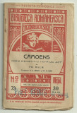 Fr.Halm / CAMOENS - teatru,poem dramatic intr-un act, editie 1909 (Biblioteca Romaneasca Socec)