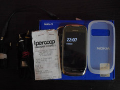 Nokia C7 White Full Box 8Gb White TRANSPORT GRATUIT! foto