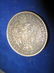 Buton vechi gen moneda, comemorare Austria 1760. foto