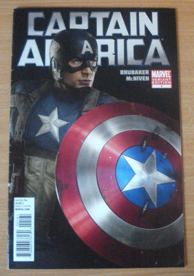 Captain America #1 Variant Eidition . Marvel Comics foto