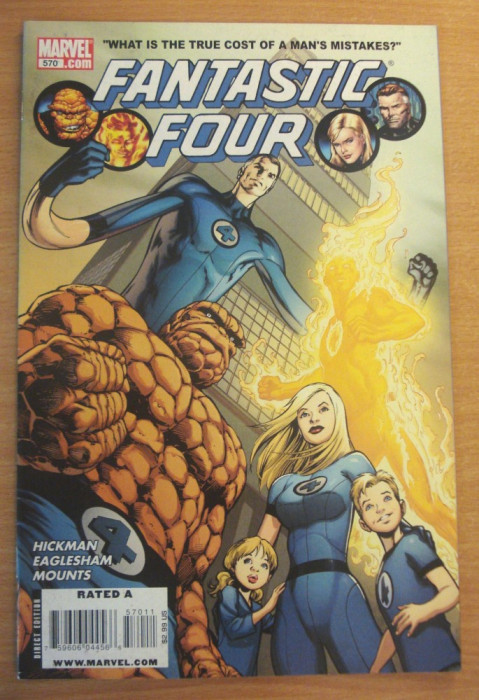 Fantastic Four #570 . Marvel Comics