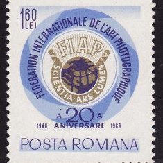 Romania 1968 - Fotografia,serie completa,neuzata