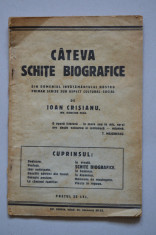 IOAN CRISANU - CATEVA SCHITE BIOGRAFICE - 1938 foto
