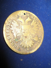 Moneda joc veche habsburgica probabil Nurnberger Spiel und Rechenphennig foto