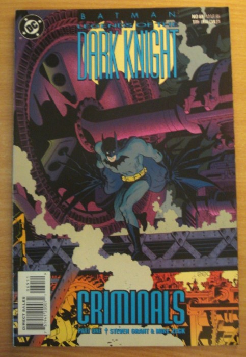 Batman Legends Of The Dark Knight #65 . DC Comics foto mare Batman Legends Of The Dark Knight #65 . DC Comics foto mare
