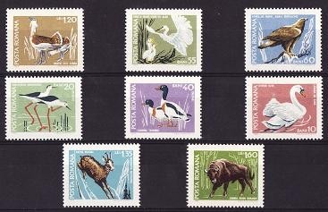 Romania 1968 - Fauna,serie completa,neuzata foto