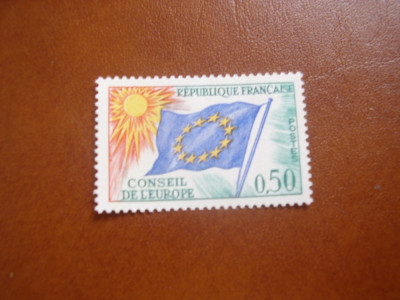 Franta 1971 CONSILIUL EUROPEI mi 15 foto