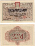 !!! NOTGELD GERMANIA : ALTONA - 20 MARCI 1918 - UNC