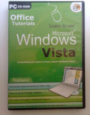 Tutorial (sa invatam a lucra cu) Windows Vista - 1 CD in limba engleza foto