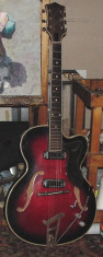 colectie : chitara jazz vintage musima .nu gibson fender prs foto