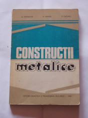 CONSTRUCTII METALICE- PENTRU SUBINGINERI N. PATRINICHE, P. SIMINEA, E. CHESARU foto