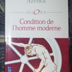 Hannah Arendt CONDITION DE L HOMME MODERNE preface par P. Ricoeur