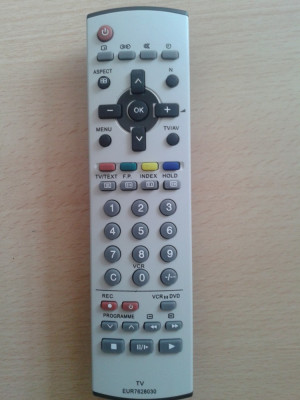 Telecomanda PANASONIC EUR7628010, EUR7628030 TX32PK1TX29PS11D TX36PF10 TX32PL1 foto