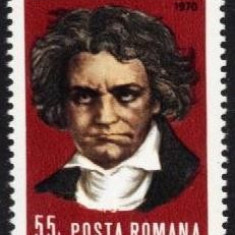 Romania 1970 - Beethoven,serie completa,neuzata
