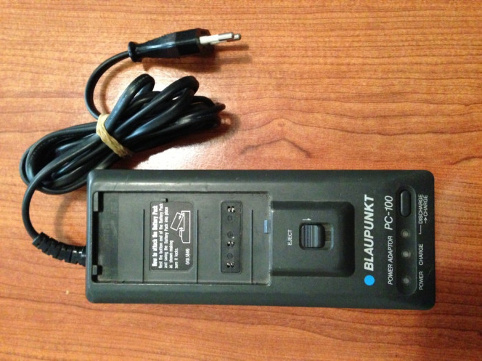 Alimentator Incarcator Blaupunkt PC-100 Baterie Camera Video (820)