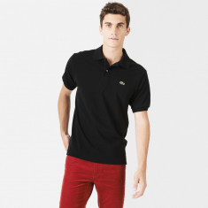 Tricou Lacoste Polo Black foto