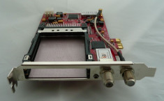 Dual Tuner DVB-S2 CI PCIe Card foto