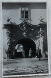 Alba Iulia , Poarta , cenzura , circulata , 1943 , tip foto , militari