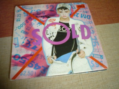 Boy George sold ex culture club 1987 disc vinyl lp muzica synth pop virgin r. VG foto