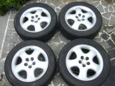 jante genti roti 5x100 R16 toyota avensis vw golf 4 audi vw bora skoda anvelope cauciucuri iarna 205 55 R16 michelin 2010/2012 foto