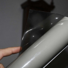 Folie transparenta pentru faruri/stopuri/proiectoare-FUMURIU DESCHIS-50x50 cm