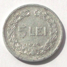 G2. ROMANIA 5 LEI 1949 ** foto