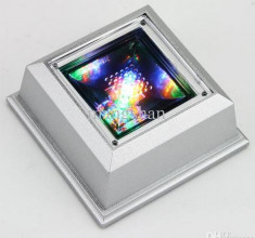 Suport prezentare cu LED-uri pentru bijuterii, cristale, geode foto