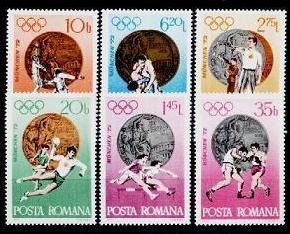 Romania 1972 J.o. Munchen serie completa neuzata foto