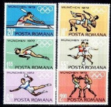 Romania 1972 Preolimpiada Munchen serie completa neuzata