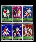 Romania 1974 C.M Fotbal- Munchen serie completa neuzata