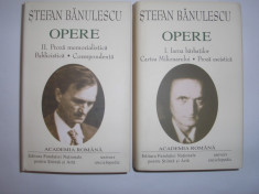 Stefan Banulescu - Opere (2 volume),rf1 foto